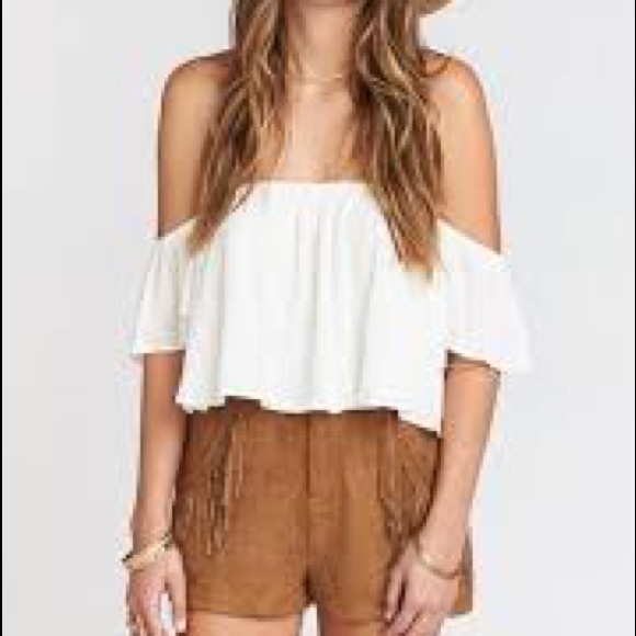 NWT Suede fringe Show Me Your Mumu shorts - Picture 2 of 8